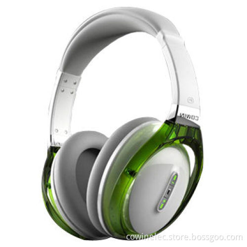 Bluetooth Headphones with Bluetooth Aux-in, 10m Operating Range and Rechargeable Lithium Battery